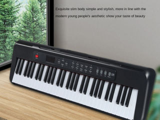 Синтезатор bd-680d с подсветкой клавиш для обучения, новые, гарантия, кредит, бесплатная доставка foto 16