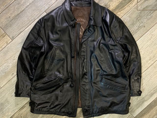 Vintage Leather Jacket (Made Of Genuine Leather)