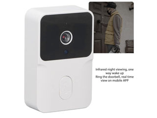 Tuya Smart Home Sonerie WiFi Wireless Camera Video Sonerie Interfon bidirecțional Detectare mișcare foto 10