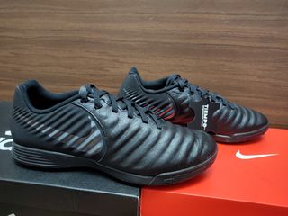 Buti si bampuri originale Anglia Nike Tiempo din piele (Футбольные бампы) Nike Adidas Puma Noi foto 3