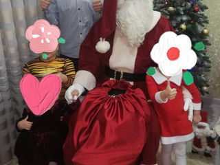 Se dă în chirie costume de Santa Claus, seturi de Moș Crăciun, Fulguța si Craciunița. foto 1