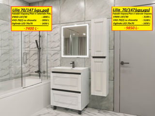 Мебель в ванную МДФ краска-глянец/мат.Фабрика.Mobilier baie MDFvopsea-lucios/mat.De la producator. фото 6