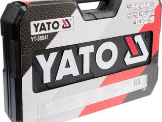 Yato наборы инструментов для профессионалов (225 элементов 1/4"; 3/8"; 1.2") Set de instrumente Yato foto 3