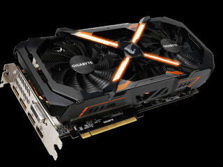 Видеокарта GIGABYTE GeForce GTX 1070 1632Mhz PCI-E 3.0 8192Mb 8008Mhz 256 bit DVI 3xHDMI HDCP AORUS