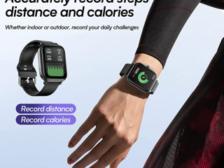 Smart Watch Смарт-часы, фитнес-трекер с экраном Ultra Retina 1,69 foto 3