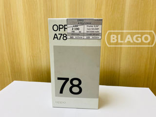 Oppo A78 6/128 Gb, 2190 lei