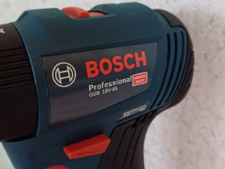 Новая. Дрель. Ударная. Bosch GSB 18V 45. Проф линия Бош