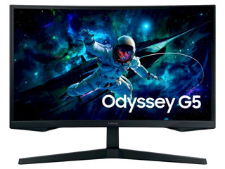 Монитор Samsung Odyssey G5 S27CG550E (27" / Quad HD / Black) - Новые! Гарантия 2 года!