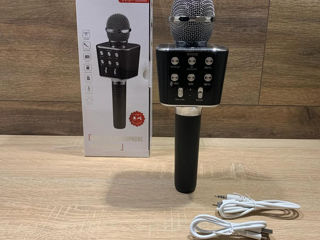 Microfon karaoke cu funcție de boxă foto 0