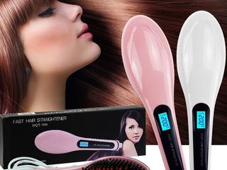 Расческа-выпрямитель Fast Hair Straightener HQT-906 foto 5