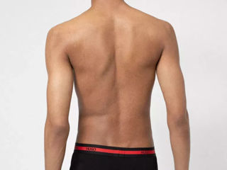 Hugo Boss Two-pack Of Briefs In Stretch-cotton Black Size  L, XL Noi In Cutie foto 3