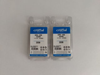 Ram 64GB DDR4 Laptop 3200Mhz Crucial Sodimm / Nou Sigilat foto 0