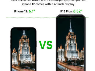 Новые в упаковке!!! ударопрочный смартфон oukitel k15 plus 6,52 ''10000mah (powerbank)смартфон 3 гб foto 4