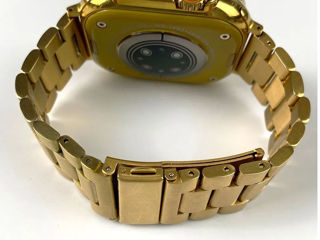 Фитнес-Smart-G9 Ultra=Золотая серия=Премиальная модель с беспроводной зарядкой и 2 ремешка в Подарок foto 5