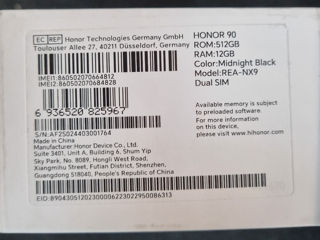 Honor 90 12/512gb black nou, sigilat. foto 3