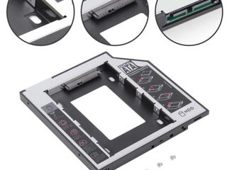 SATA 2nd HDD/SSD Hard Drive Caddy 12 mm / 9 mm = 80 MDL foto 2