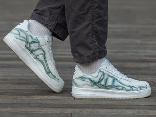 Nike Air Force 1 Low Skeleton White foto 9