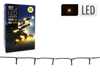 Luminite De Craciun "Fir" Cu Usb 80Led D5Mm, 5.9M, Alb