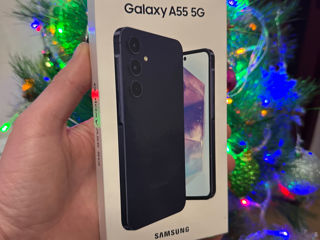 Samsung A55 5G ! 8/128GB NOU SIGILAT NEGRU