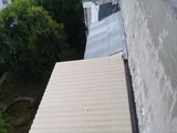 Ремонт крыша балкона из профнастила 548  +утепление крыши пенопласто!!! foto 2