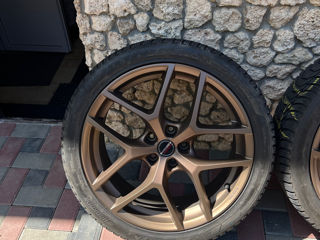 Jante Borbet R19 + Anvelope Hankook 245/40 R19 Iarnă R19 foto 6