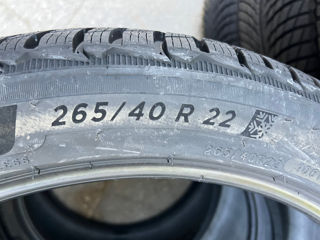 265/40 R22 Michelin Pilot Alpin 5/ Доставка, livrare toata Moldova 2024 foto 8