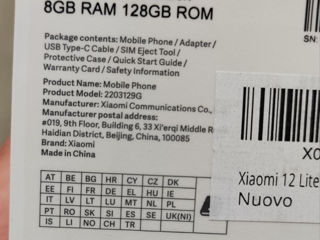 Xiaomi 12 Lite 5G 8/128GB. Новый запечатанный foto 5