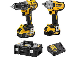 Set De Scule Cu Acumulator  Dewalt Dck2077P2T foto 1