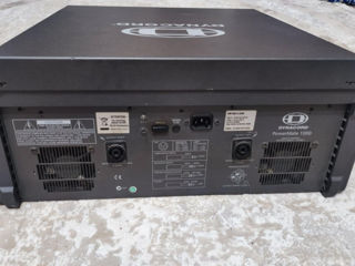 Микшер пульт с усилителем Dynacord PowerMate1000-2 б/у / Mixer amplificat Dynacord PowerMate1000-2 foto 2