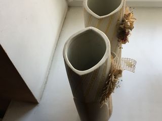 2 оригинальные вазы для цветов, 350 лей за обе.  Другая, которая одна на фото-150 лей. foto 4