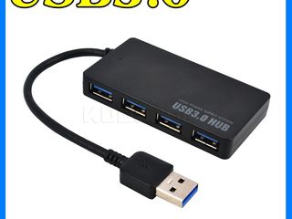 Концентратор USB 3.0 (USB HUB) на 4 порта foto 3