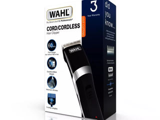 Wahl Cord / беспроводной аккумуляторный набор для стрижки для мужчин с моющимися лезвиями 9655-1517 foto 1