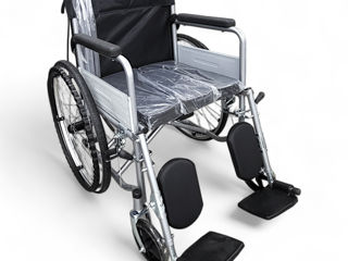 Carucior pentru invalizi fotoliu invalizi fotoliu rulant pliabil. Инвалидное кресло,cкладноe foto 12