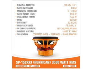 Subwoofer SP-15XXX - 10.000W RMS foto 4