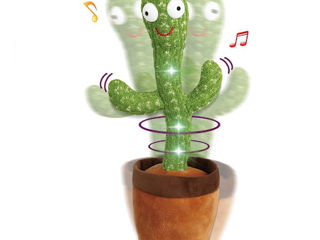 Cactus Dansator si Vorbitor de jucarie repeta, melodii, lumini foto 3