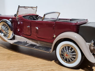 Эксклюзив Модель The Franklin Mint 1:24 1930 Duesenberg J Derham Tourster  The Danbury Mint Нюансы foto 2