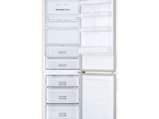 Холодильник Samsung RB34N5440EF двухкамерный/ бежевый/ белый foto 2