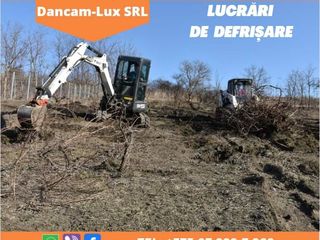 Bobcat amenajare teren excavator foto 3