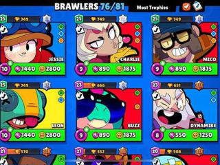 Cont de brawl stars foto 3