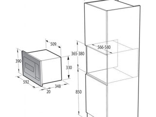 Built-In Microwave Gorenje Bm 235 Syw foto 4