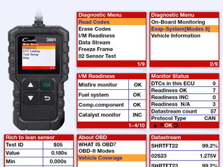 Scaner OBD2 Launch CR3001 CReader - Diagnostica Auto / Авто Диагностика foto 3