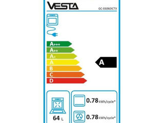 Aragaz Vesta Gc-E6060Ict/X/Eur Ng - n9 - livrare / credit / agroteh foto 4