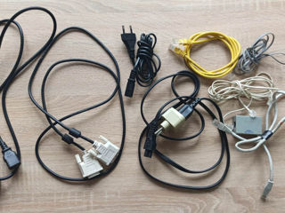 Cabluri pentru printer, internet, PC. Propuneți preț! foto 1