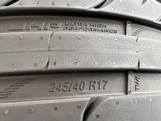 2 шины/ 2 anvelope 245/40 R17 Riken UHP (Michelin Group)/ Доставка, livrare toata Moldova foto 4