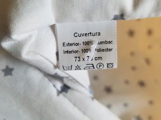 #K18 Конверт-одеяло для новорожденного foto 8