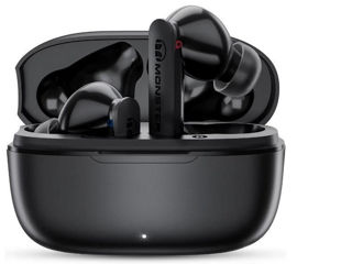 Monster TWS Earphones N-Lite Clear Talk, Black foto 3