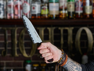 Профессиональный нож сантоку от "Samura"