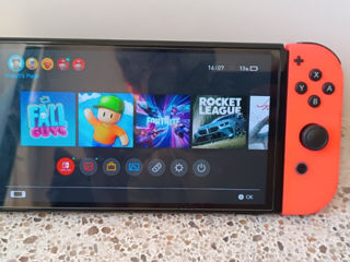 Nintendo switch oled în stare noua 16 jocuri foto 1