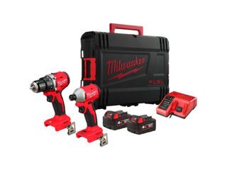 Set instrumente cu acumulatori Milwaukee M18 BLCPP2B-402C -livrare-credit