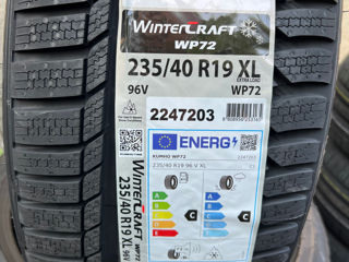 235/40 R19 Kumho Wintercraft WP72/ Доставка, livrare toata Moldova 2024 foto 2